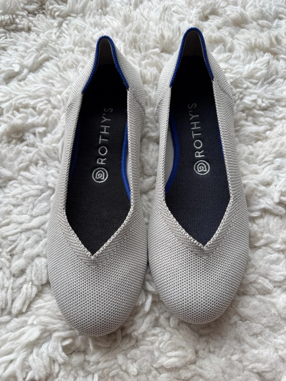Rothy’s Ecru Flats